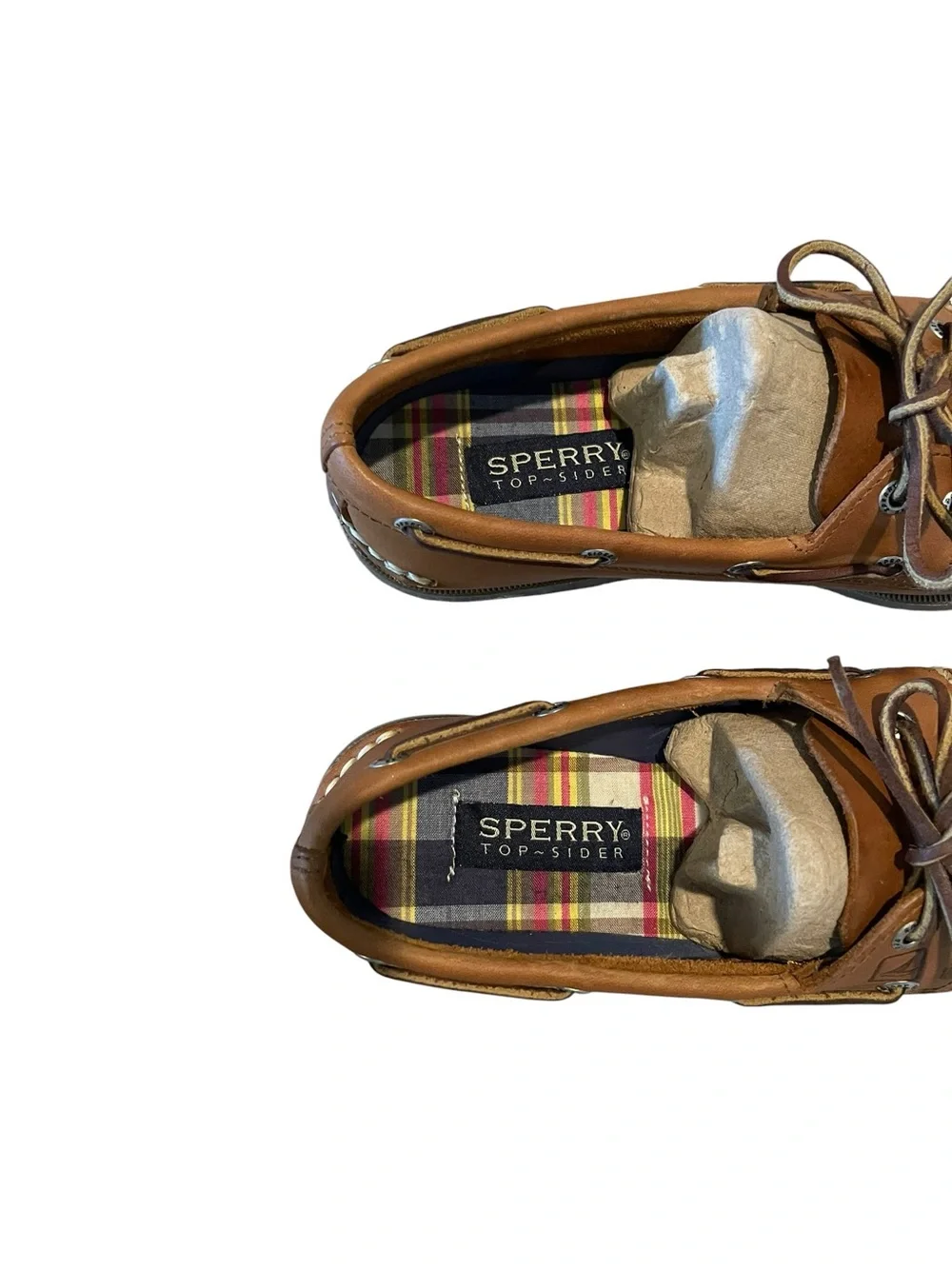 Sperry Top-Sider Boat Shoes Women Brown Leather New In Box Classic Preppy